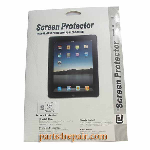 Clear Screen Protector Shield Film for Sony Xperia Z Tablet