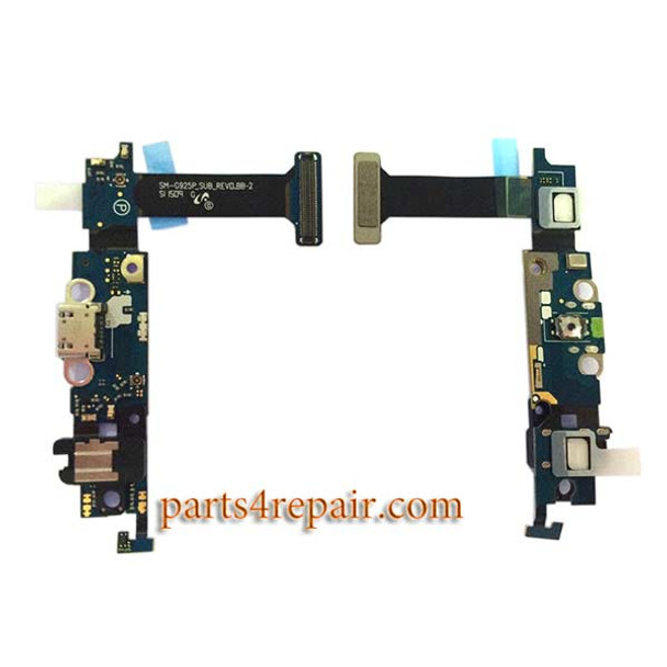 Dock Charging Flex Cable for Samsung Galaxy S6 Edge G925P from www.parts4repair.com