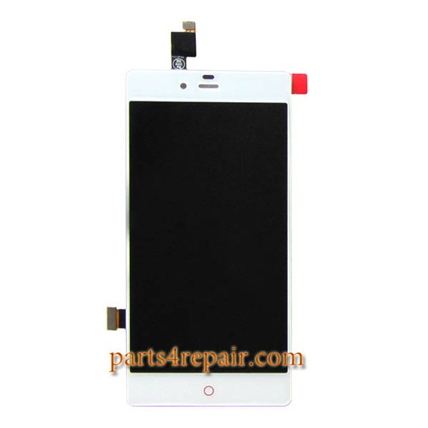 Complete Screen Assembly for ZTE Nubia Z9 mini NX511J -White