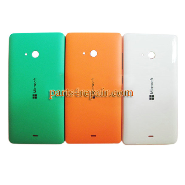 Back Cover with Side Keys for Microsoft Lumia 540 Dual SIM -Green