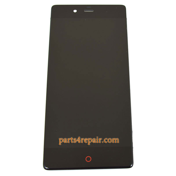 Complete Screen Assembly for ZTE Nubia Z9 NX508J from www.parts4repair.com