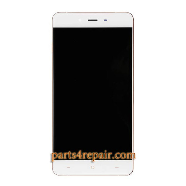 Complete Screen Assembly with Bezel for OnePlus X from www.parts4repair.com