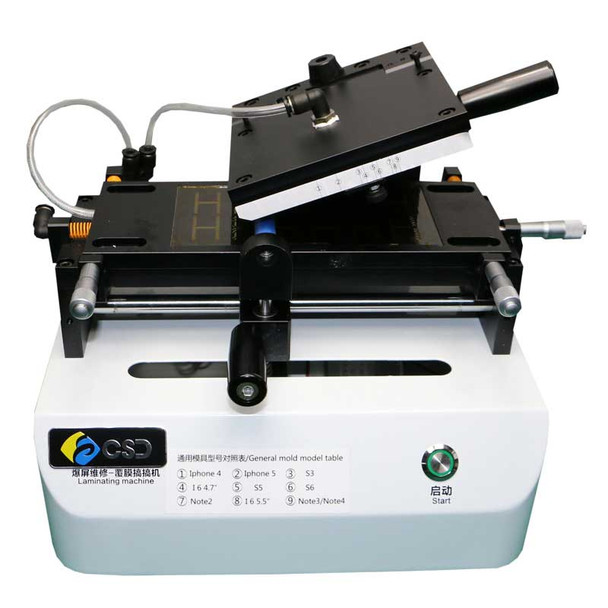 Universal Polaizing OCA Film Laminating Machine Built-in Vacuum Pump for Glass up to 5.7 inch