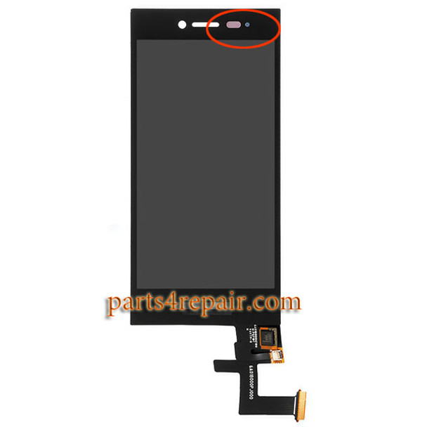 Complete Screen Assembly for BlackBerry Leap Z20 