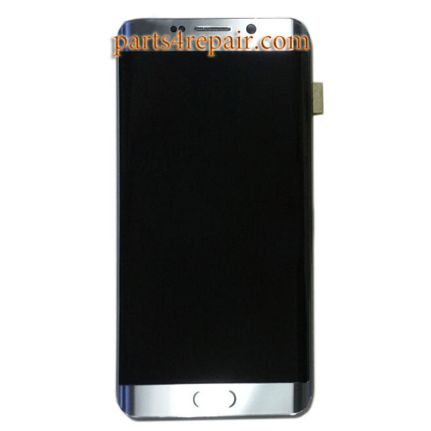 LCD Screen and Touch Screen Assembly with Frame for Samsung Galaxy S6 Edge +