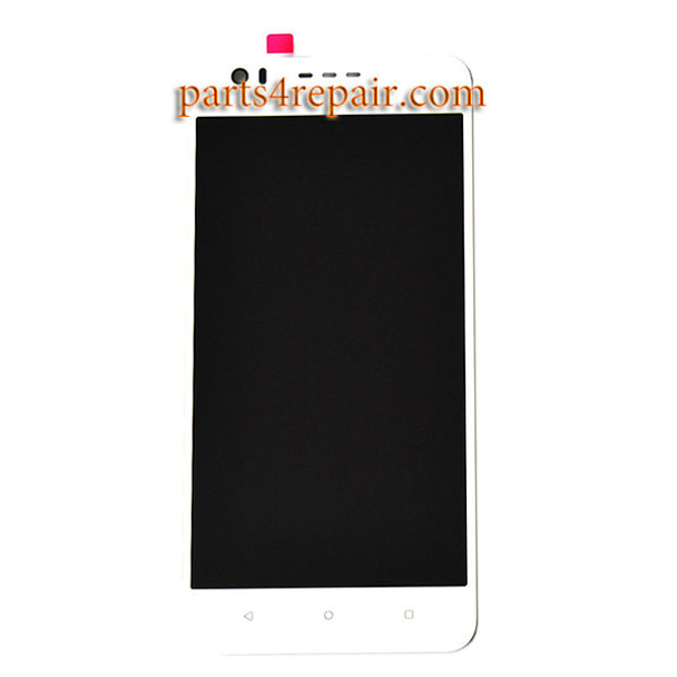 Color : White shuyajiasi LCD Screen and Digitizer Full Assembly with Frame for HTC Desire 825 Accessory for Replacement 