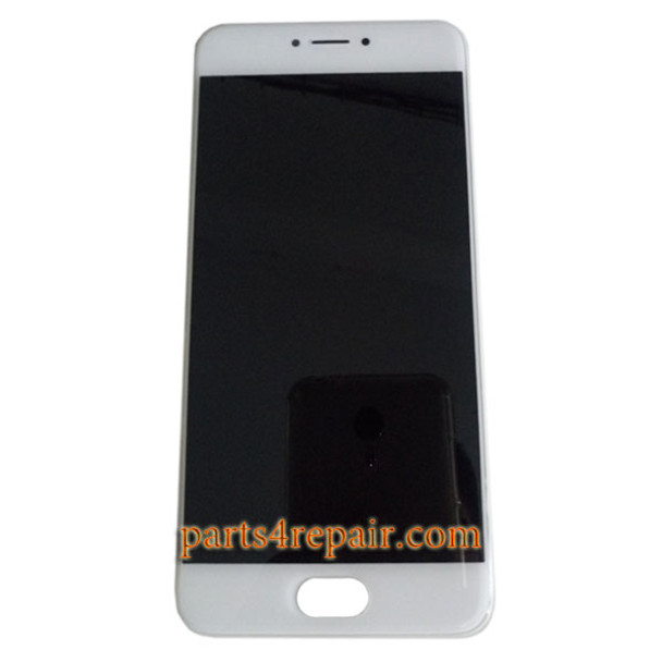 Complete Screen Assembly with Bezel for Meizu Pro 6 from www.parts4repair.com