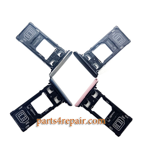 Dual SIM Tray with Cap for Sony Xperia XZ