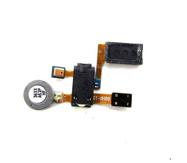 Samsung I9100 Galaxy S II Earpiece Speaker with Vibrator from www.parts4repair.com