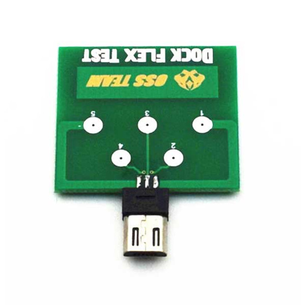 Micro USB Dock 5 Pin Test Board for Android Phone