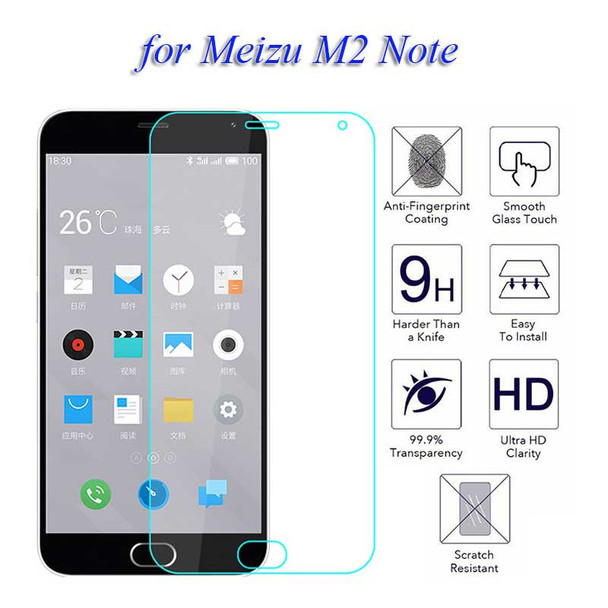 Meizu M2 Note Tempered Glass Protector Film from www.parts4repair.com