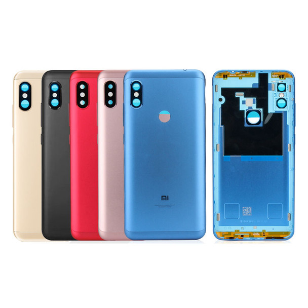 Xiaomi Redmi Note 6 Pro Back Housing with Side Keys from www.parts4repair.com