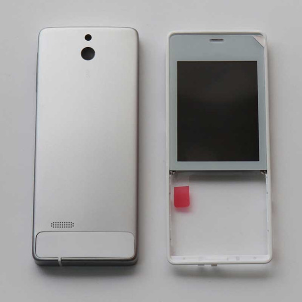 Nokia 515 Full Husing Cover Silver | Parts4Repair.com