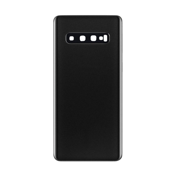 Samsung Galaxy S10 Back Glass with Adhesive Black | Parts4Repair.com