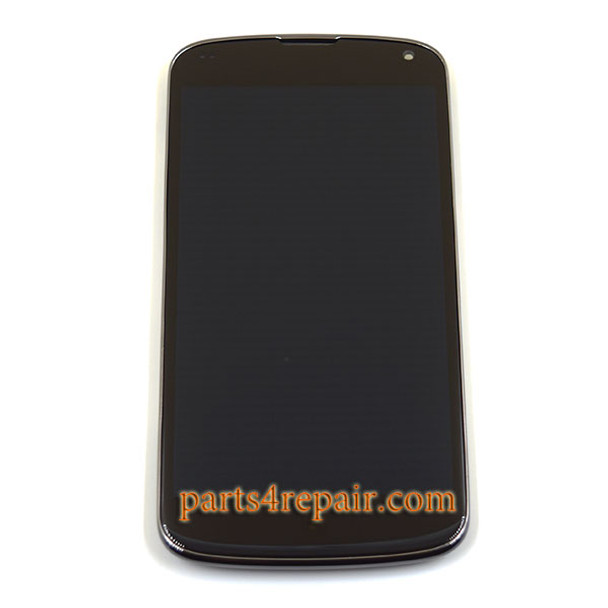 LG Nexus 4 E960 Full Screen Assembly with Bezel