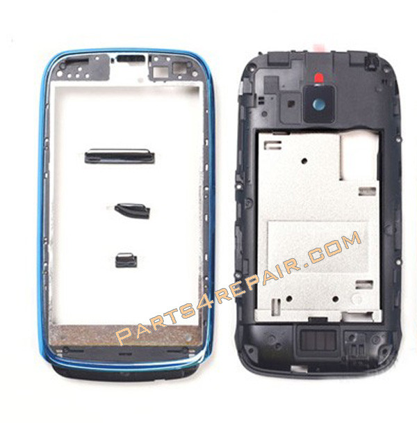 Full Housing Cover for Nokia Lumia 610 -Blue