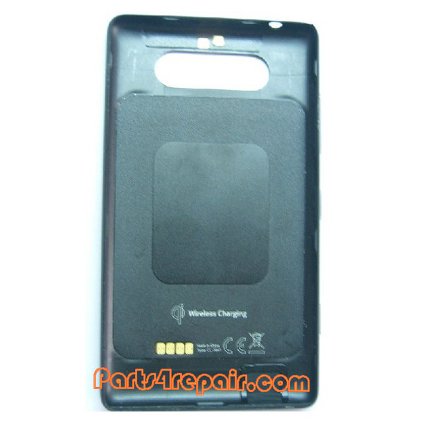 Back Cover with NFC for Nokia Lumia 820 -Black