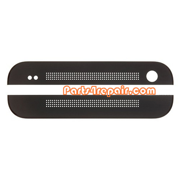 Top Cover & Bottom Cover for HTC One M7 -Black