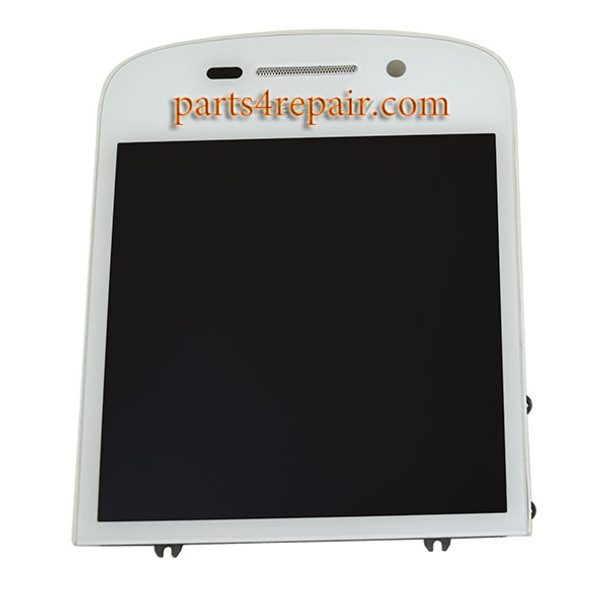 Complete Screen Assembly with Bezel for BlackBerry Q10