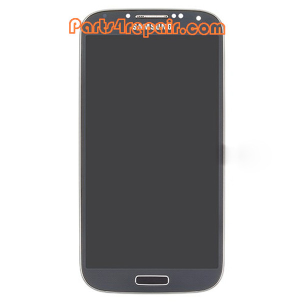 Complete Screen Assembly with Bezel for Samsung I9505 Galaxy S4 -Blue