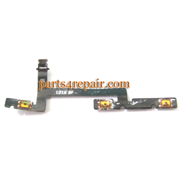 Volume Flex Cable for Huawei Ascend Mate MT1-U06 from www.parts4repair.com