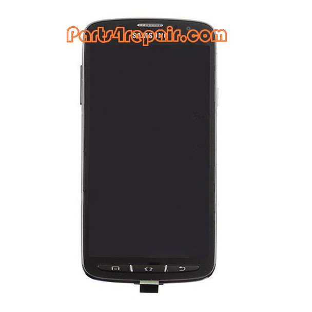 Complete Screen Assembly with Bezel for Samsung I9295 Galaxy S4 Active -Grey