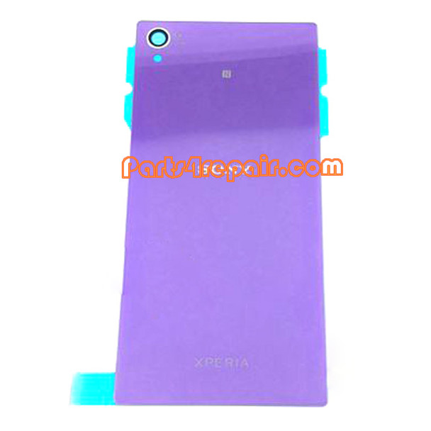 Back Cover for Sony Xperia Z1 L39H -Purple from www.parts4repair.com