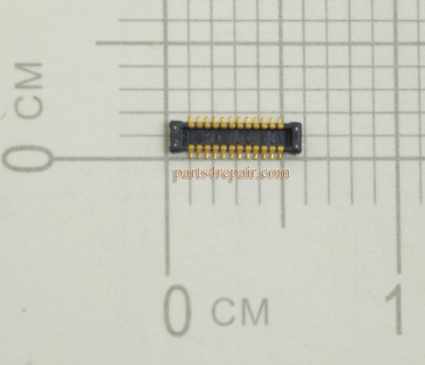 24pin FPC Connector for Samsung I9500 Galaxy S4 from www.parts4repair.com