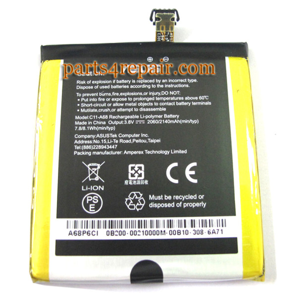 C11-A68 Battery for Asus PadFone 2