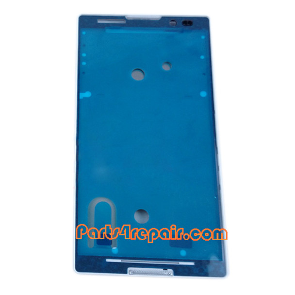 Front Housing Cover for Sony Xperia C S39H -White from www.parts4repair.com