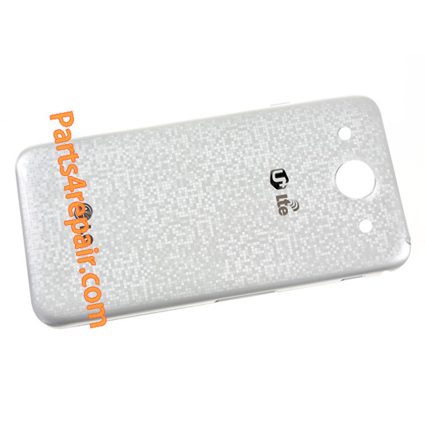 Back Cover for LG Optimus G Pro F240 -White from www.parts4repair.com