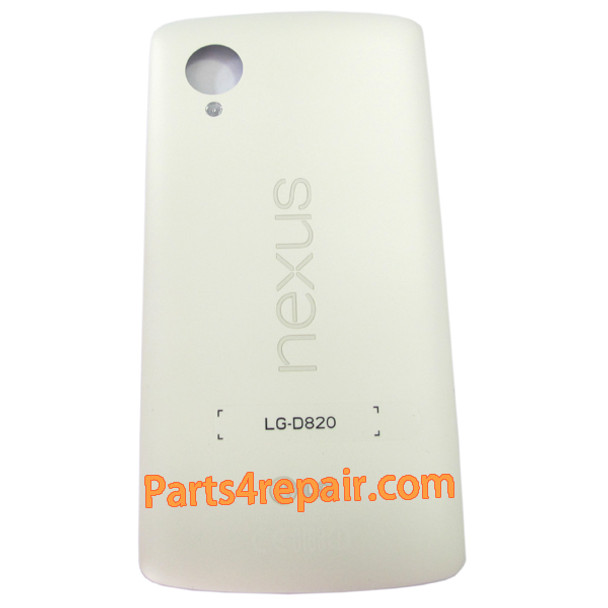 Back Cover without NFC for LG Nexus 5 D821 -White