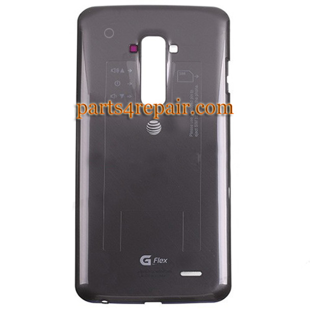 Back Cover for LG G Flex D950 (for AT&T) -Black from www.parts4repair.com