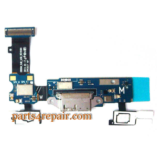 Dock Charging Flex Cable for Samsung Galaxy S5 G900M from www.parts4repair.com