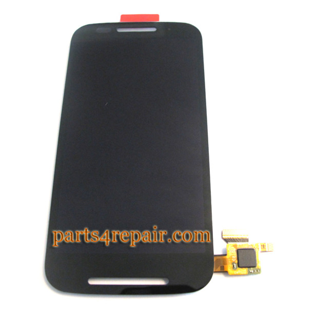 Complete Screen Assembly for Motorola Moto E XT1021 -Black