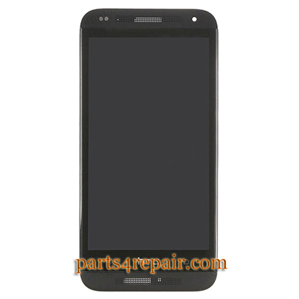 Complete Screen Assembly with Bezel for HTC Desire 601 -Black