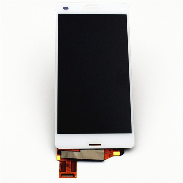Complete Screen Assembly for Sony Xpeira Z3 Compact mini -White