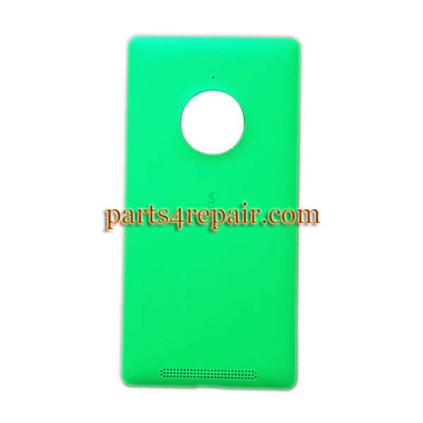 Back Cover with Wireless Charging Coil for Nokia Lumia 830 -Green from www.parts4repair.com