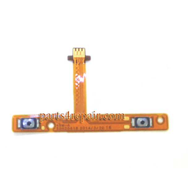 Volume Flex Cable for HTC One mini 2 from www.parts4repair.com