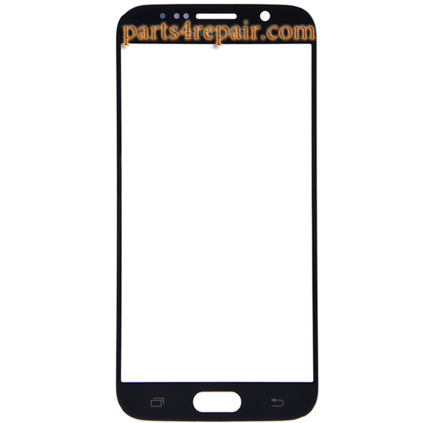 Front Glass for Samsung Galaxy S6 All Versions -Black Sapphire