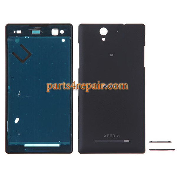 Full Housing Cover for Sony Xperia C3 S55 from www.parts4repair.com