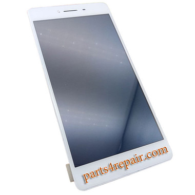 Complete Screen Assembly with Bezel for Oppo R7s -White - Parts4repair.Com