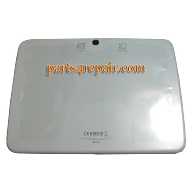 Back Cover for Samsung Galaxy Tab P5200 (3G Version) -White