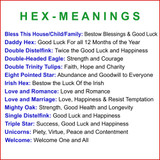 Hex Wood! Bless Child (24in) Personalized PA Dutch Hex Sign