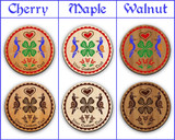 Hex Wood! Luck of the Irish (12in) Personalized PA Dutch Hex Sign