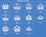 1pc:ROYAL CROWN Customized Insulated Tumbler