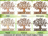 Family Tree Heirloom Art Fully-Customized for Families, Clubs, Classrooms 