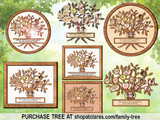 Family Tree Customized Tags/Leaves