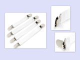 4-Piece Elastic Garter Straps for Ironing Board Covers