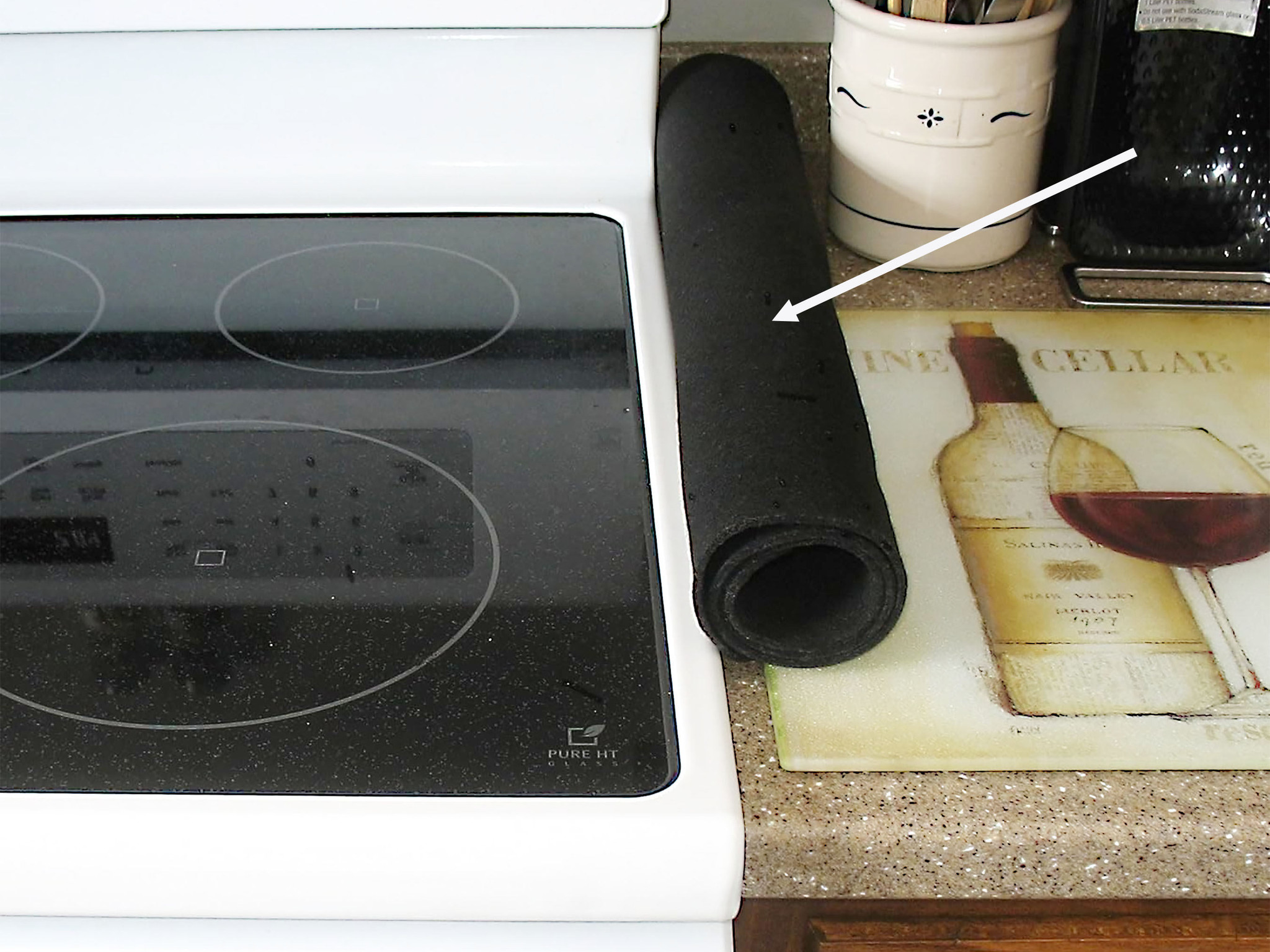 Custom-Sized Stove Mat Protector for Glass Cook Tops (when burners not in  use) Premium Felt